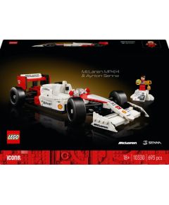 LEGO Icons McLaren MP4/4 un Ayrton Senna (10330)