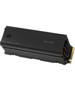 Corsair MP700 PRO 1 TB, SSD (PCIe 5.0 x4 | NVMe 2.0 | M.2 2280, with air cooler)