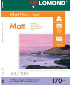 Lomond Photo Inkjet Paper Matte 170 g/m2 A3, 100 sheets, double sided