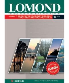 Lomond Photo Inkjet Paper Glossy Promo Pack, Samples of photo paper 120-230 g/m2 A4, 13 sheets