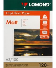 Lomond Photo Inkjet Paper Matte 120 g/m2 A3, 100 sheets