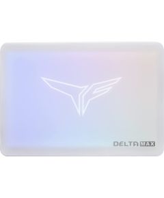 Team Group DELTA MAX LITE RGB 512 GB, SSD (white, SATA 6 Gb/s, 2.5")