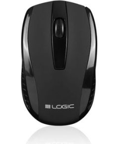 Logic 3 Logic LM-31W Wireless 2.4Ghz Bezvadu Datora Pele ar 1200 DPI Melna