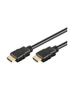 Goobay Kabelis HDMI-HDMI 19pin spraudnis 1 m melns