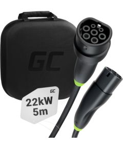 Green Cell Snap | kabelis | 3 fāzu | Typ 2 | 22 kW | 5 m