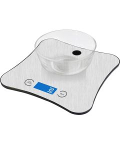 Virtuves svari PLATINET NUTRITION KITCHEN SCALE STAINLESS STEEL NUTRIENT CALC APP BLUETOOTH [45214]