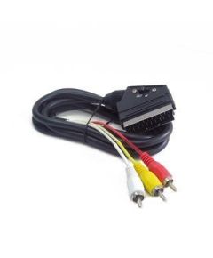 Gembird Bidirectional 3 x RCA to SCART audio-video cable 1.8m