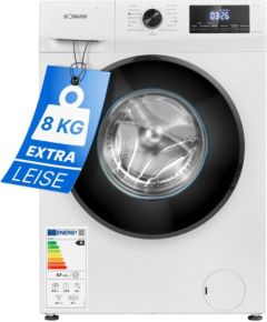 Bomann WA 7185 Veļas mašīna 8kg 1400rpm