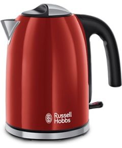 Russell Hobbs 20412-70 electric kettle Black, Red, Stainless steel