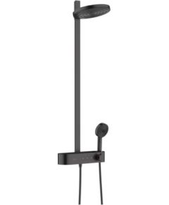 Hansgrohe dušas sistēma Pulsify 260 2 jet EcoSmart ar termostatu ShowerTablet Select 400, matēta melna