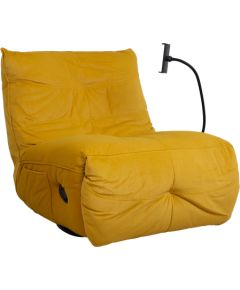 Recliner leisure chair WIN-WIN yellow