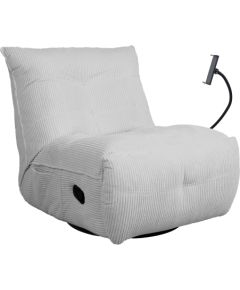 Recliner leisure chair WIN-WIN light grey