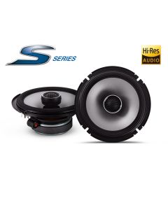 Alpine S2-S65 6-1/2" (16.5 cm) Coaxial 2-Way S-Series Speakers  KOMPLEKTS