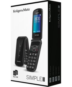 Kruger&matz MaxCKruger & Matz Phone for seniors KM0929 7,11 cm (2,8") 108,5 g Black