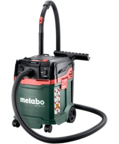 Sausās un mitrās tīrīšanas vakuuma putekļsūcējs Metabo ASA 30 L PC; 1200 W