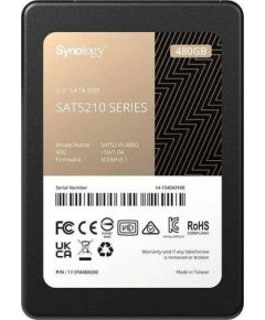 SSD Synology SAT5210 480 GB 2.5'' SATA III (6 Gb/s)  (SAT5210-480G)