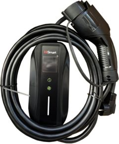 Hismart Electric Car Charger Type 1 - Schuko (220V), 6-16A, 3.5kW, 1-phase, 5m
