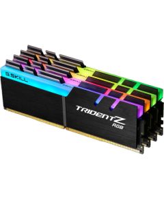 G.Skill DDR4 32 GB 3600-CL16 - Quad-Kit - Trident Z RGB - black