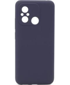 Connect Xiaomi  Redmi 12C Premium Soft Touch Silicone Case Midnight Blue