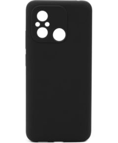 Connect Xiaomi  Redmi 12C Premium Soft Touch Silicone Case Black