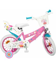 Children's bicycle 14" Peppa Pig pink 1495 TOIMSA