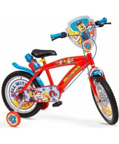 Children's Bike 16" Paw Patrol Red 1678 NEW TOIMSA