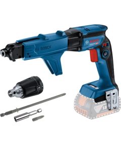 Cordless drywall screwdriver Bosch GTB 18V-45, SOLO, with screwmagazine GMA 55