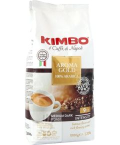 Kafijas pupiņas Kimbo Aroma Gold 1 kg