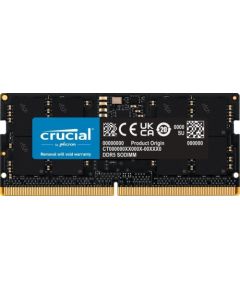 Crucial SODIMM, DDR5, 16 GB, 5600 MHz, CL46 (CT16G56C46S5)