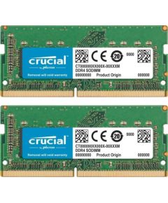 Crucial DDR4, 64 GB, 2666 MHz, CL19  (CT2K32G4S266M)