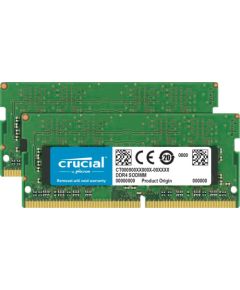 Crucial SODIMM, DDR4, 64 GB, 3200 MHz, CL22 (CT2K32G4SFD832A)