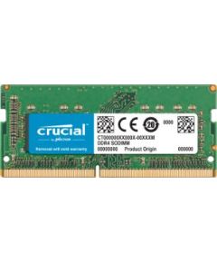 Crucial DDR4, 16 GB, 2400 MHz, CL17  (CT16G4S24AM)