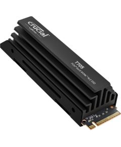 Crucial T705 with heatsink 1TB PCIe Gen5 NVMe M.2 SSD