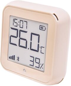 Temperatūras un mitruma sensors Shelly Plus H&T Gen.3 Mocha WIFI Gudrā māja