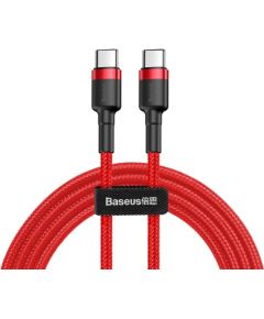 Baseus Cafule Cable USB-C PD 2.0 QC 3.0 60W 1m (Red)