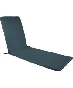 Deck chair pad OHIO-2 waterproof, 55x190xH2,5cm, dark grey