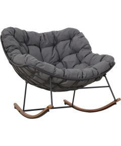 Rocking chair ROYAL dark grey