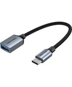 USB 3.0 Male to USB Female OTG Cable 0.15m Vention CCXHB (gray)