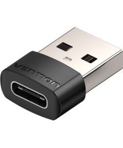 USB 2.0 Male to USB-C Female Adapter Vention CDWB0 Black PVC