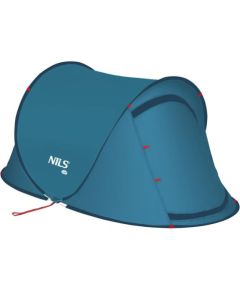 Telts NC3743 CAMPING TENT BLUE NILS CAMP