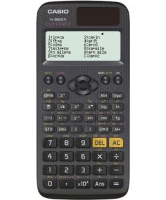 CASIO SCIENTIFIC CALCULATOR FX-85CEX, 379 FUNCTIONS, 77X166MM, BLACK