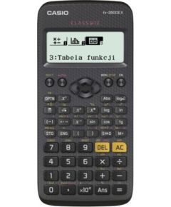 CASIO SCIENTIFIC CALCULATOR FX-350CEX, 379 FUNCTIONS, 77X166MM, BLACK