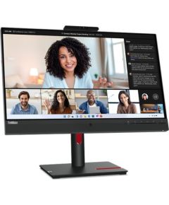 MonitorS Lenovo ThinkVision T24mv-30 24" FHD Monitor IPS Panel, 60Hz, 4ms, HDMI, DP USB Type-C, Tilt/Swivel/Lift/Pivot