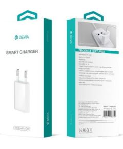 Devia Universal  Smart Charger （EU,10.5W) Black