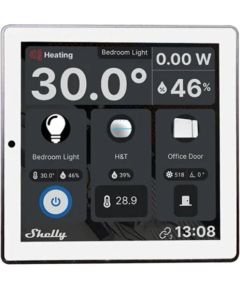Shelly Wall Display, control panel (white)