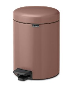 BRABANTIA atkritumu tvertne ar pedāli NewIcon, 5L, Satin Taupe - 233982