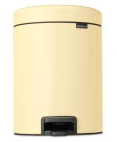 BRABANTIA atkritumu tvertne ar pedāli NewIcon, 5L, Mellow Jellow - 233784