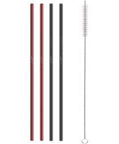 Lamart Set of stainless steel straws LT7054