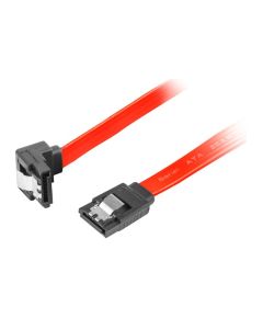 Lanberg CA-SASA-13CC-0030-R SATA cable 0.3 m SATA 7-pin Red