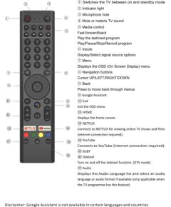 Distancinis RCU voice for eSTAR Android TVs Nr.6